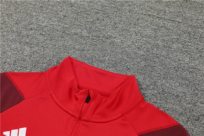 23-24 Olympique Lyonnais Red Training Suit