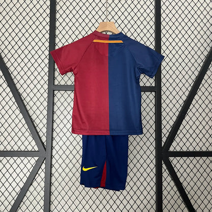 Retro 08-09 Barcelona Home Kids Kit