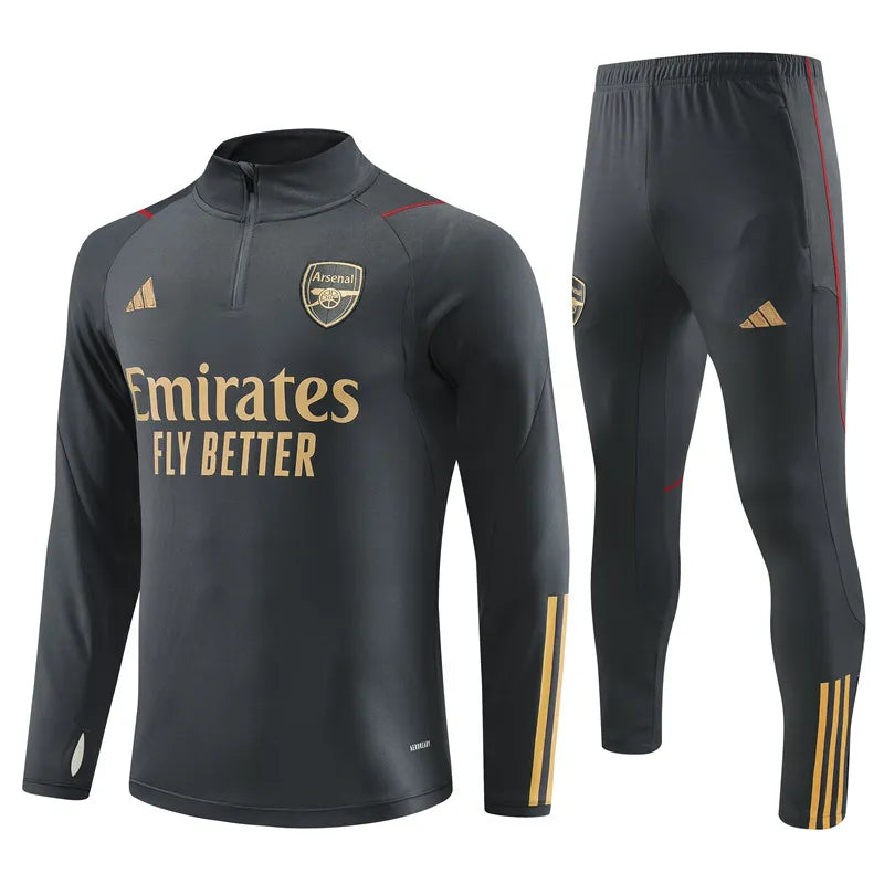 23-24 Arsenal Grey Training Suit