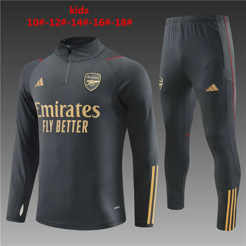 23-24 Arsenal Grey Training Suit