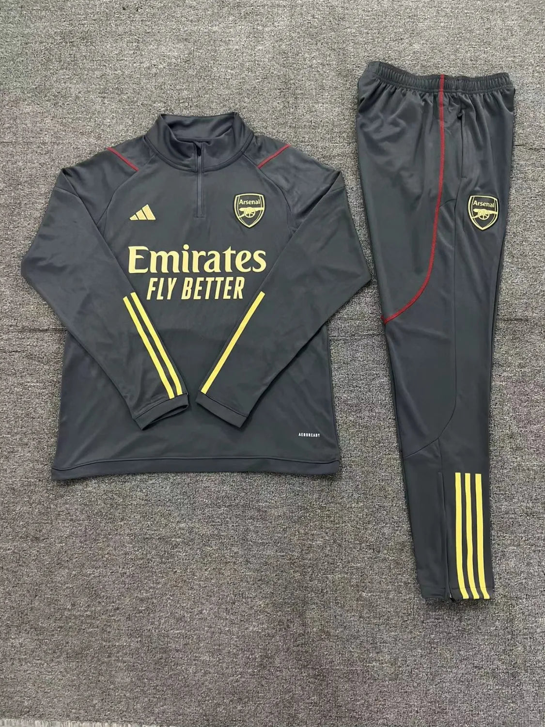 23-24 Arsenal Grey Training Suit