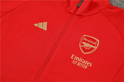 23-24 Arsenal Red Jacket Suit