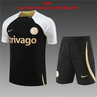 23-24 Chelsea Training Short Sleeve Suit
