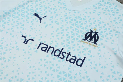 23-24 Olympique Marseille Training Short Sleeve Suit