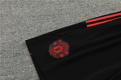 23-24 Manchester United Camouflage Training Short Sleeve Suit