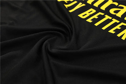 23-24 Arsenal Black Training Short Sleeve Suit