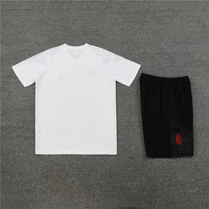23-24 AC Milan Training Short Sleeve Suit