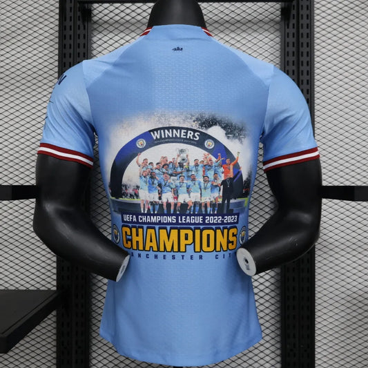 2023 Manchester City UEFA Champions League Winners Jersey