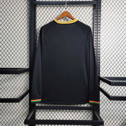 23-24 Venezia Black Long Sleeve Training Jersey