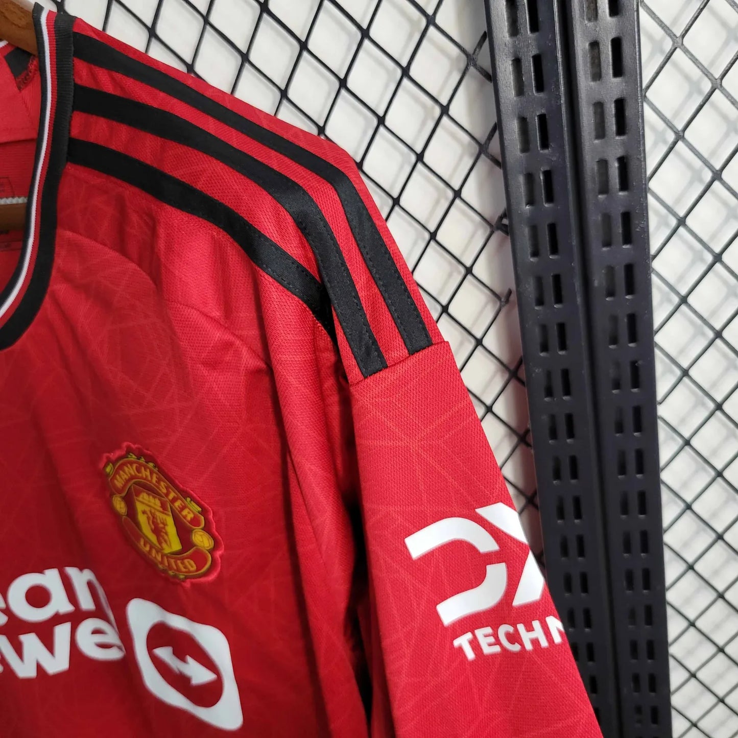 23-24 Manchester United Home Long Sleeve Jersey