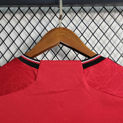 23-24 Manchester United Home Long Sleeve Jersey