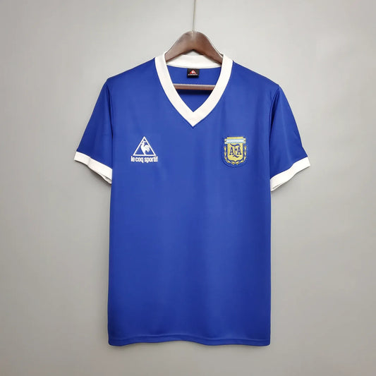 1986 Argentina Away Retro Jersey