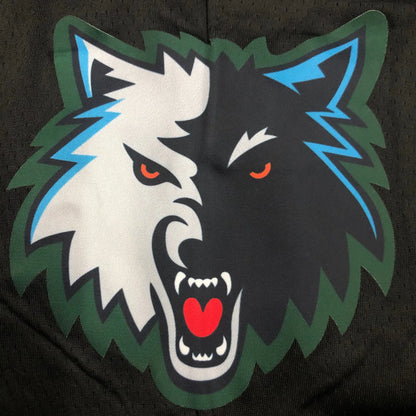 2023 Timberwolves Black NBA Shorts