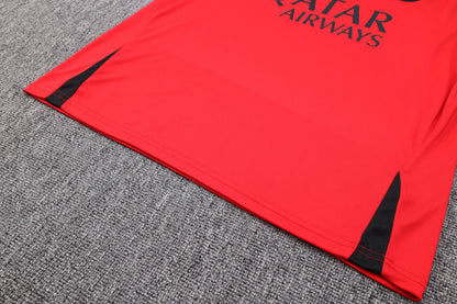 23-24 PSG Jordan Red Training Vest Suit