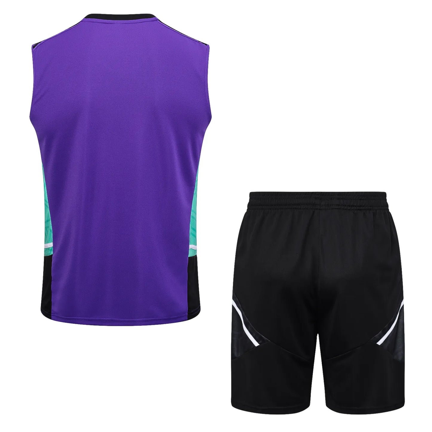 23-24 Real Madrid purple Training Vest Suit