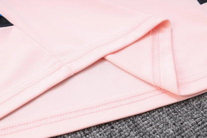 23-24 Manchester United Pink Training Vest Suit