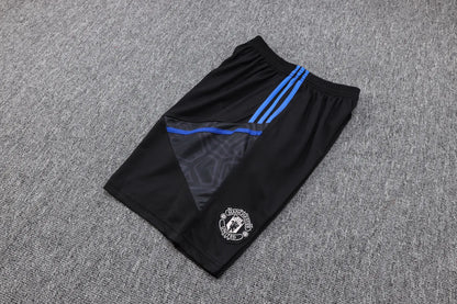 23-24 Manchester United Black Training Vest Suit