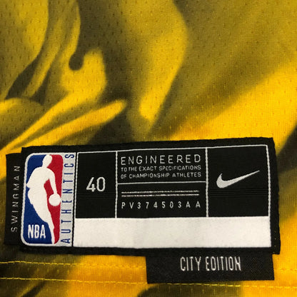 2023 Warriors 30# Curry Hot Pressed Jersey