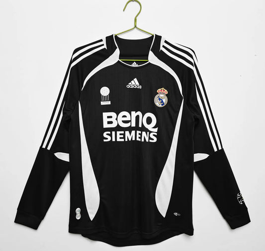 06-07 Real Madrid Third Long Sleeve Retro Jersey