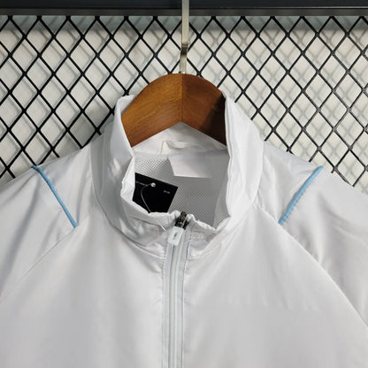 23-24 Real Madrid White Windbreaker S-XXL