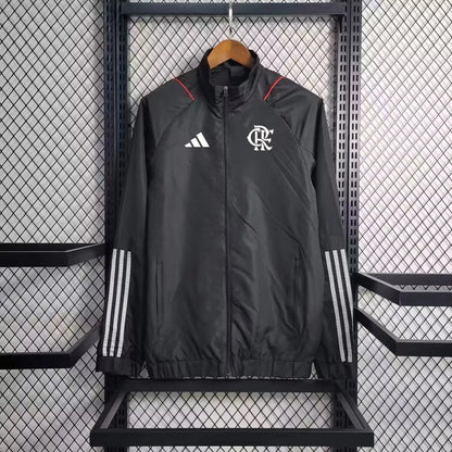 23-24 Flamengo Black Windbreaker S-XXL