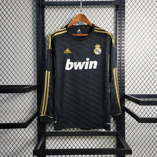 11-12 Real Madrid Away Retro Long Sleeve Jersey