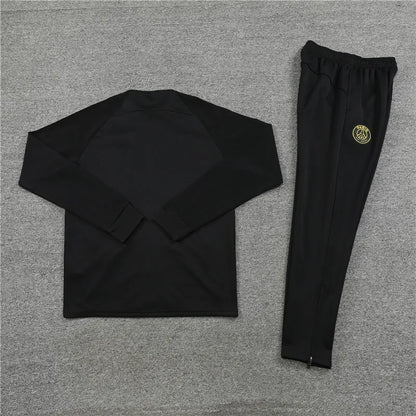 23-24 PSG-Jordan Black Jacket Tracksuit