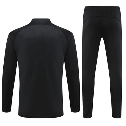 23-24 PSG-Jordan Black Jacket Tracksuit