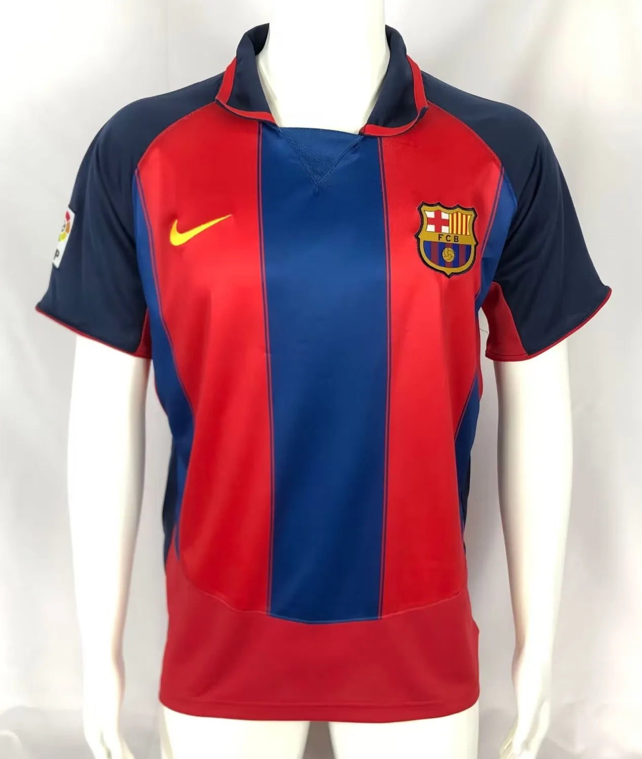 03-04 Barcelona Home Retro Jersey