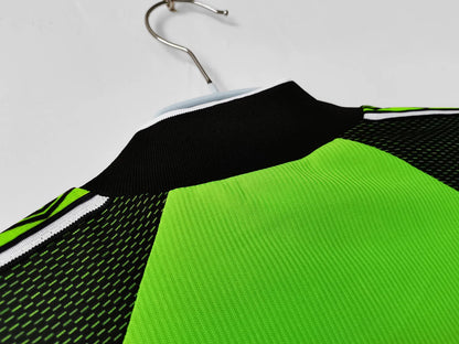 98-99 Manchester United Goal Keeper Green Long Sleeve Retro Jersey