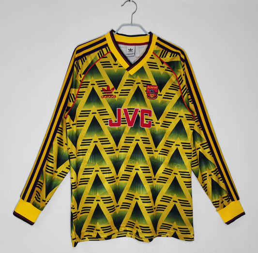 91-93 Arsenal Away Long Sleeve Retro Jersey