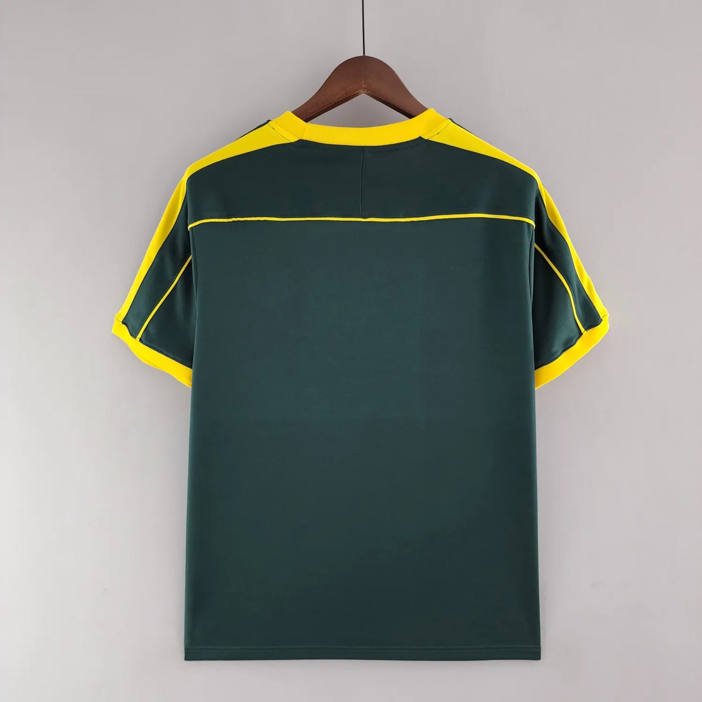 1998 Brazil Green Goal Keeper Retro Jersey