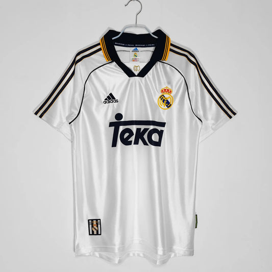 98-99 Real Madrid Home Retro Jersey