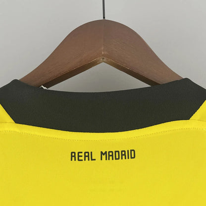 11-12 Real Madrid Yellow Goal Keeper Retro Jersey
