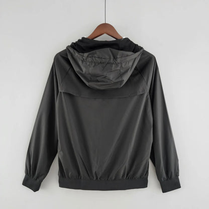 PSG Black Windbreaker