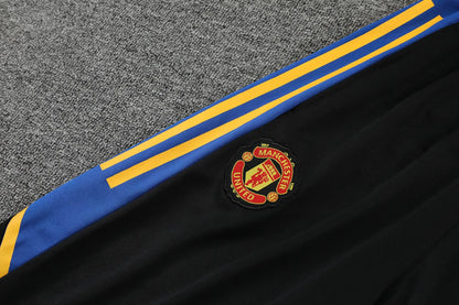 Manchester United POLO Blue Short Sleeve Suit