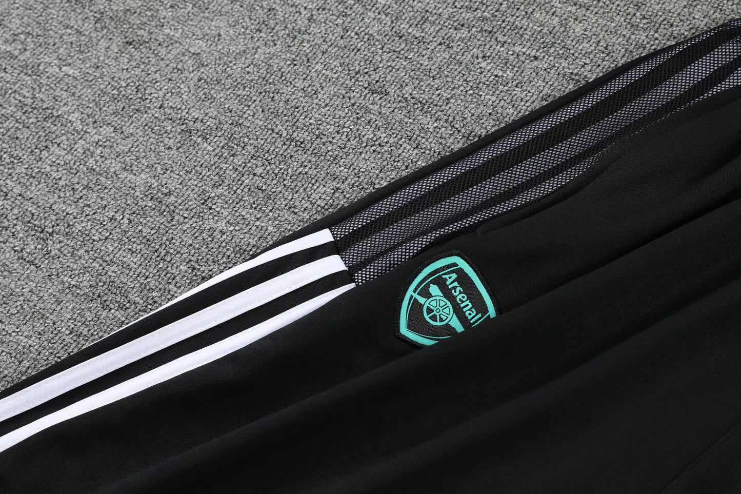 Arsenal POLO Black Short Sleeve Suit