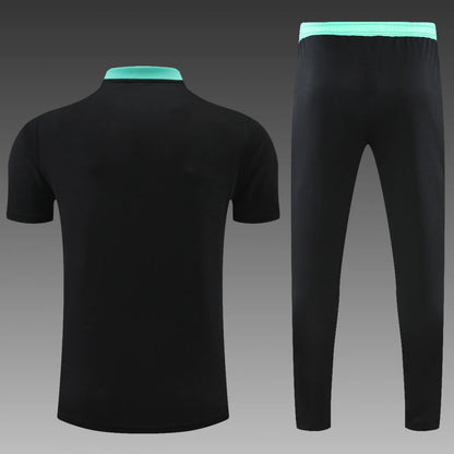 Arsenal POLO Black Short Sleeve Suit