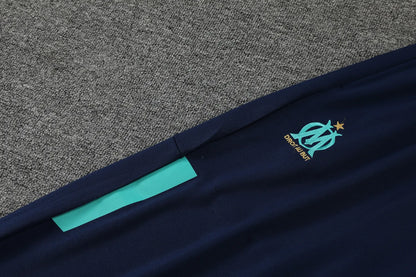Marseille POLO kit blue-green Short Sleeve Suit