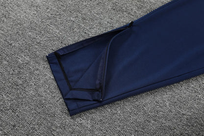Marseille POLO kit royal blue Short Sleeve Suit