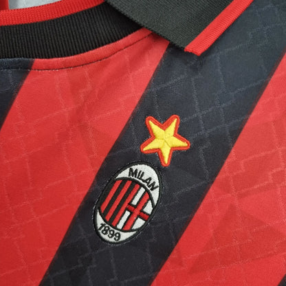 95-96 AC Milan Home Retro Jersey