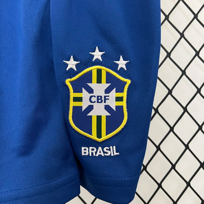 Retro 93-94 Brazil Home Kids Kit