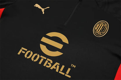 24-25 AC Milan Black Training Suit