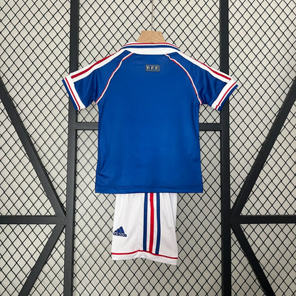 Retro 1998 France Home Kids Kit