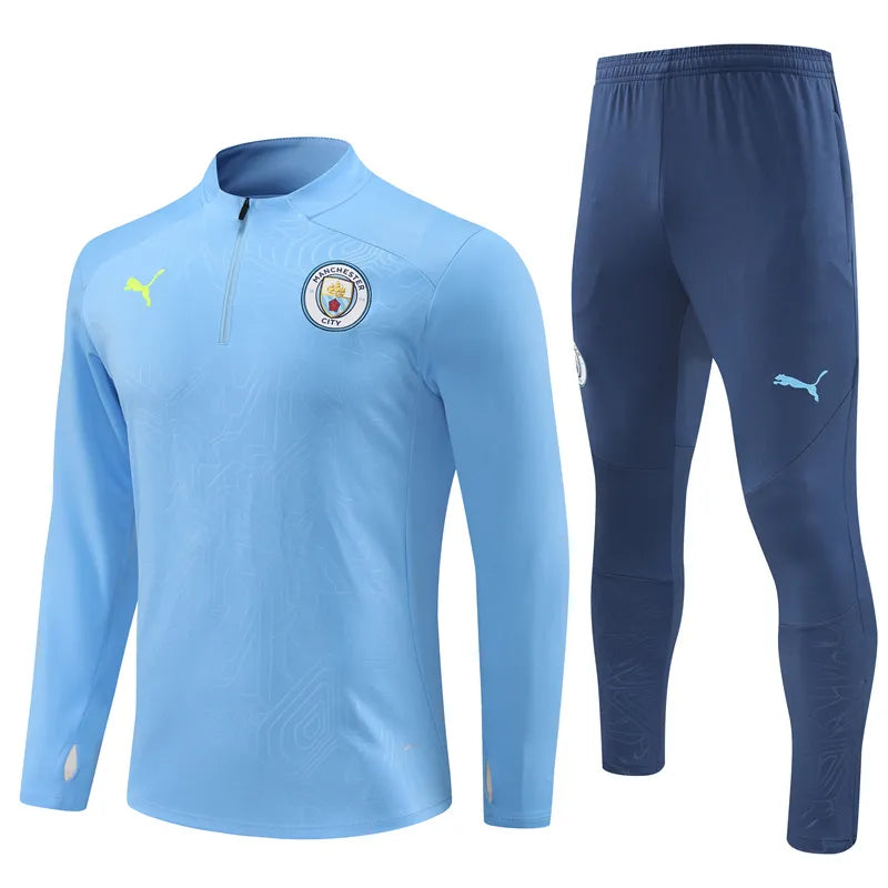 24-25 Manchester City Blue Training Suit