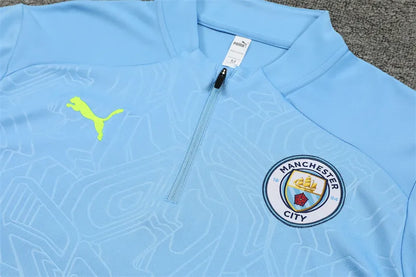 24-25 Manchester City Blue Training Suit