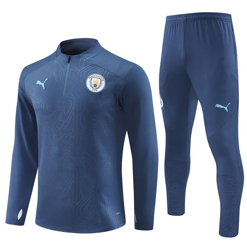 24-25 Manchester City Blue Training Suit