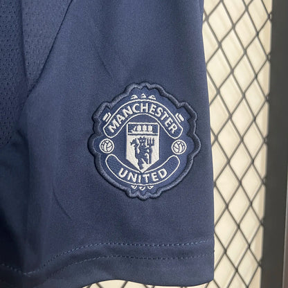 24-25 Manchester United Away Kid Kit