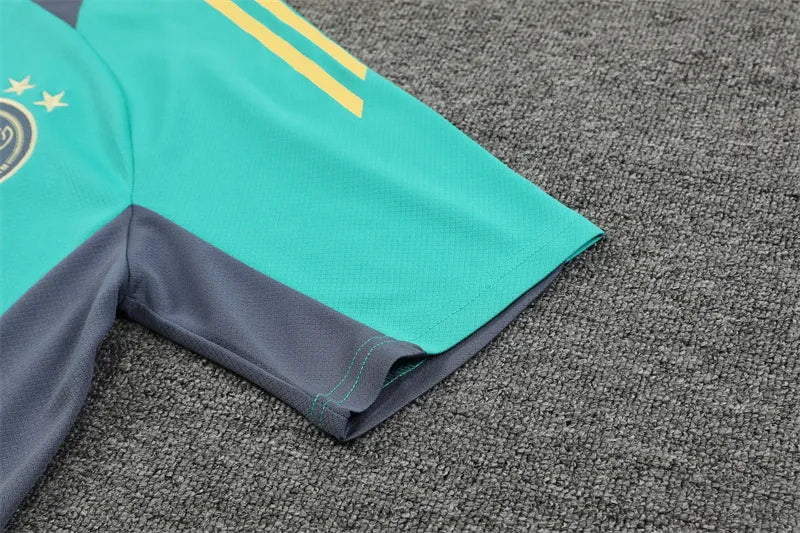 24-25 AX Lake Green Short Sleeve Training Suit