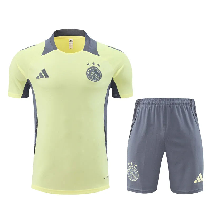 24-25 AX Yelllow Short Sleeve Training Suit